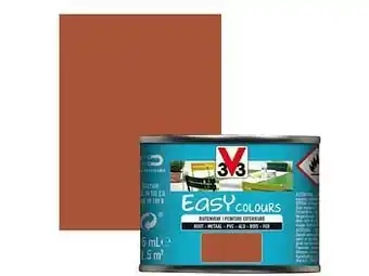 Multi bazar V33 Easy Colours Satijn 0.125L Paprika aanbieding