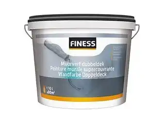 Multi bazar Muurverf Dubbeldek 10 Lt Wit aanbieding