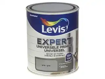 Multi bazar Levis Expert Universele Primer 0,75L Grijs aanbieding