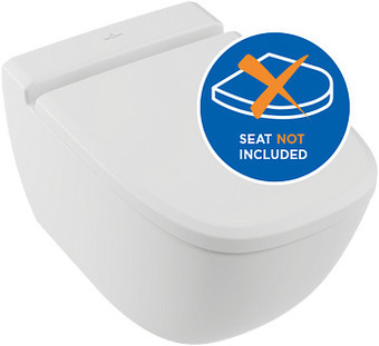 X2O Villeroy & Boch Antheus hangtoilet mat wit randloos zonder wc-bril aanbieding