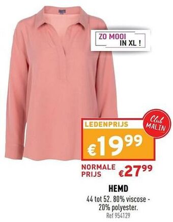 Trafic Hemd aanbieding