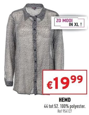 Trafic Hemd aanbieding