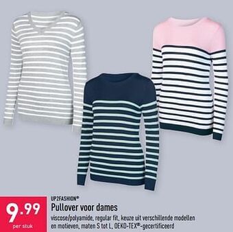 ALDI Pullover voor dames aanbieding
