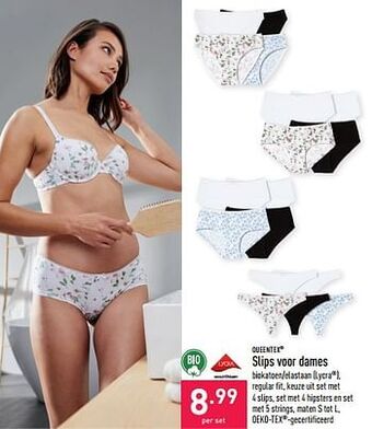 ALDI Slips voor dames aanbieding