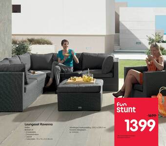 Fun Loungeset Ravenna aanbieding
