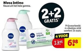 Kruidvat Doekjes mild comfort aanbieding