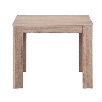 Eetkamertafel Sepp - donker eiken - 75x80x80 cm - Leen Bakker