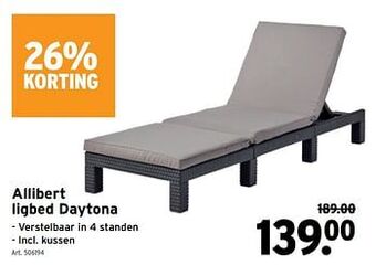 GAMMA Allibert ligbed daytona aanbieding