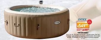 Trafic Pure spa bubble aanbieding