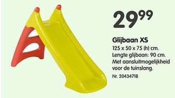 Glijbaan xs