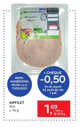 Alvo Kipfilet aanbieding