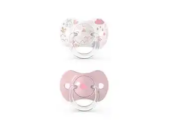 Multi bazar Suavinex Memories Omkeerbare Fopspeen Silicone 0/6M Pink Duo aanbieding