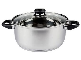 Lidl ERNESTO® Kookpot, Ø 24 cm, glazen deksel met stoomafvoer aanbieding