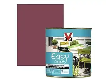 Multi bazar V33 Verf Easy Colours 0,5L Satijn Hibiscus aanbieding