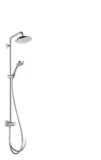 X2O Hansgrohe Croma 220 regendouchekit douchekop 22 diameter incl handdouche chroom aanbieding