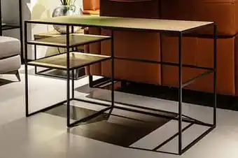 Deba Meubelen Bureau BRIGHTON - Sand Hout aanbieding
