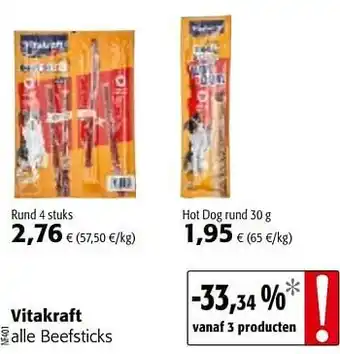 Vitakraft alle beefsticks