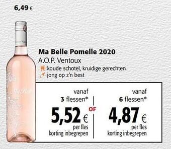 Ma belle pomelle 2020 a.o.p. ventoux