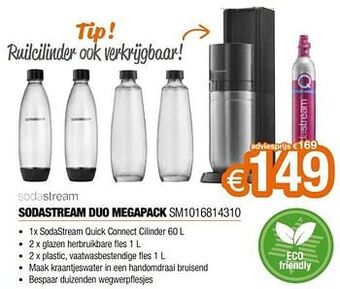 Sodastream duo megapack sm1016814310