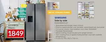 Selexion Samsung side by side rs68a8842slef aanbieding