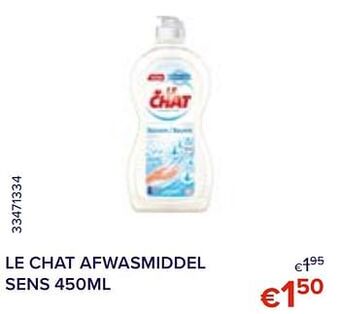 Le chat afwasmiddel sens