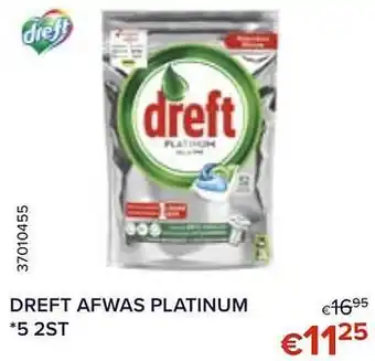 Dreft afwas platinum 5 2st