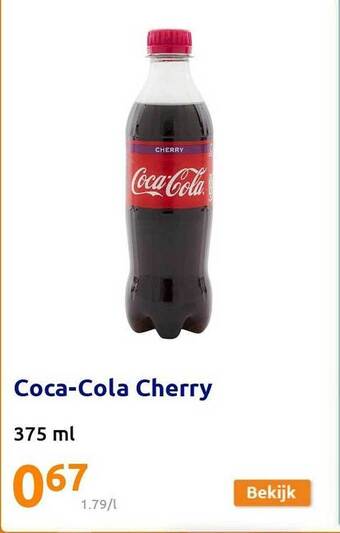 Action Coca Cola Cherry aanbieding
