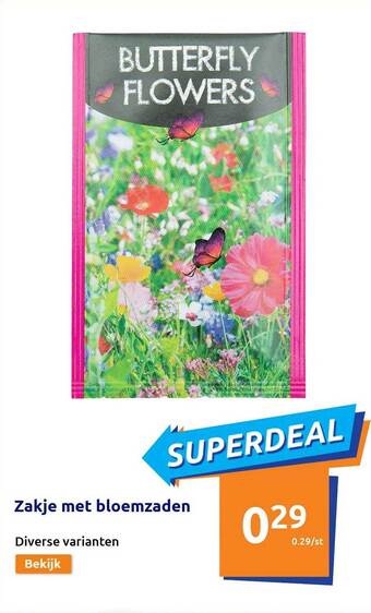 Zakje Met Bloemzaden