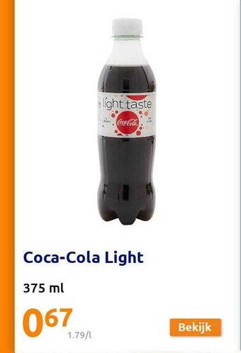 Action Coca Cola Light aanbieding