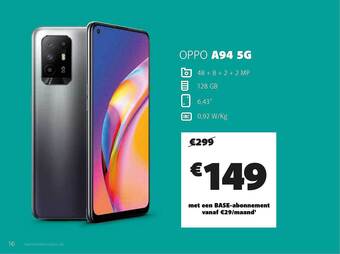 Base Oppo A94 5g aanbieding