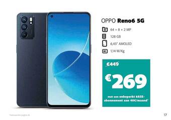 Base Oppo Reno6 5g aanbieding