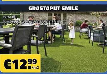 Bouwcenter Frans Vlaeminck Grastapijt Smile aanbieding