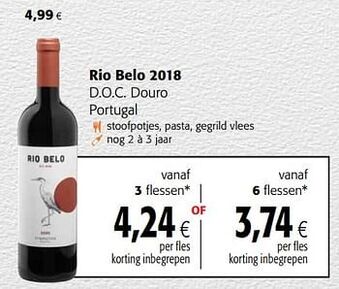 Colruyt Rio belo 2018 d.o.c. douro portugal aanbieding