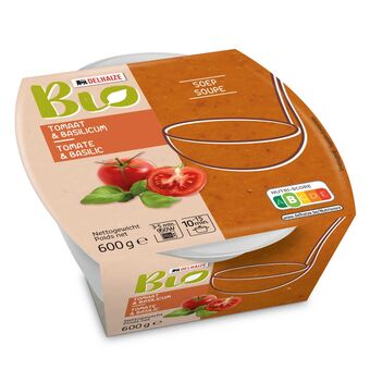 Delhaize Tomatensoep 600G | Bio aanbieding