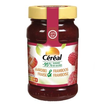 Delhaize Confituur | Aardbei-Framboos | Maltilol aanbieding