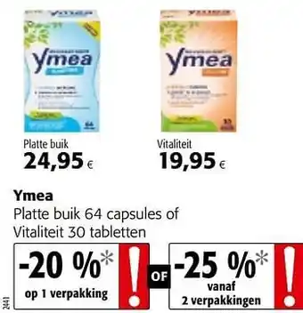 Ymea platte buik 64 of vitaliteit  30 tabletten