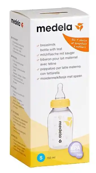 Medela Moedermelkfles + Slow Flow Speen