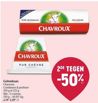 Delhaize Geitenkaas aanbieding
