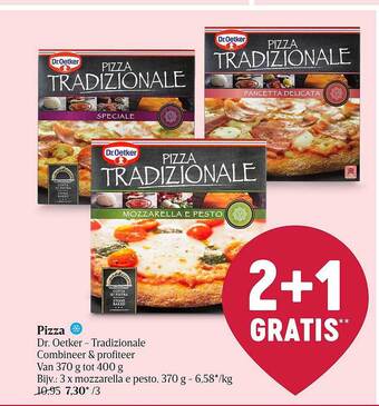Delhaize Pizza aanbieding