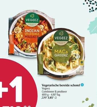 Delhaize Vegetarische Bereide Schotel aanbieding