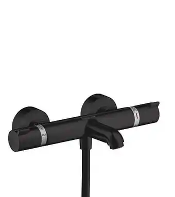 X2O Hansgrohe Ecostat Comfort badkraan Matt Black aanbieding