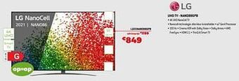 Exellent Lg uhd tv lq55nano886pb aanbieding