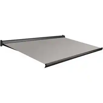 Brico Domasol zonnetent manueel ’Factor 10-A’ grijs 550 x 250 cm aanbieding
