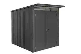 Brico Biohort berging AvantGarde A1 met dubbele deur donkergrijs 180x220cm aanbieding