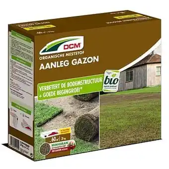 Brico DCM meststof Aanleg Gazon 3kg aanbieding