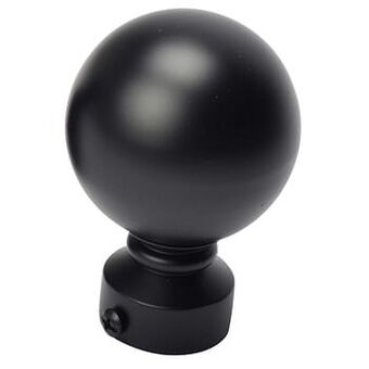 Kwantum Knop Bol Zwart aanbieding