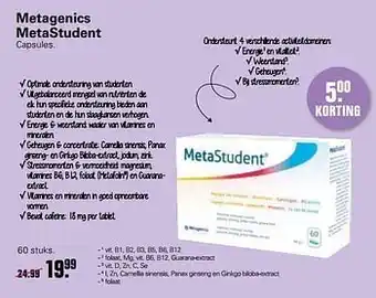 Metagenics metastudent capsules