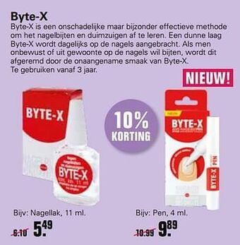 Byte-x nagellak