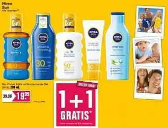 De Online Drogist Nivea sun protect + bronze beschermende olie spf30 aanbieding