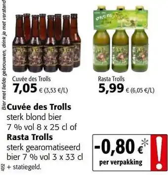 Rasta Trolls 3 x 33 cl